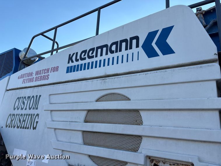 image for item DT2840 2015 Kleemann K078 MR130Zi EV02 crushing plant