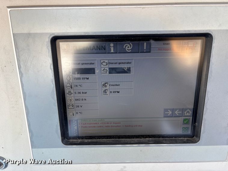 image for item DT2840 2015 Kleemann K078 MR130Zi EV02 crushing plant