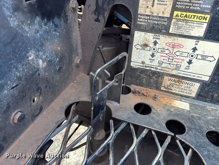 image for item DU0257 2000 Peterbilt 378 grapple crane truck