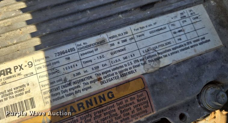 image for item DU2698 2017 Kenworth T370 dump truck