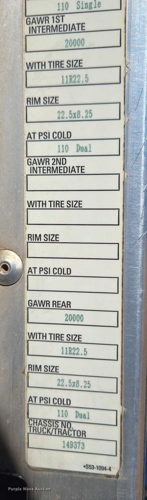 image for item DU2698 2017 Kenworth T370 dump truck