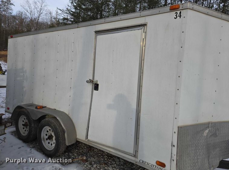 image for item DU2705 2014 Victory Trailers  enclosed cargo trailer