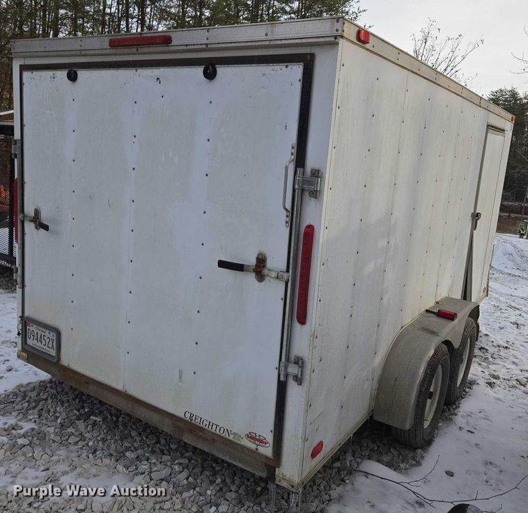 image for item DU2705 2014 Victory Trailers  enclosed cargo trailer