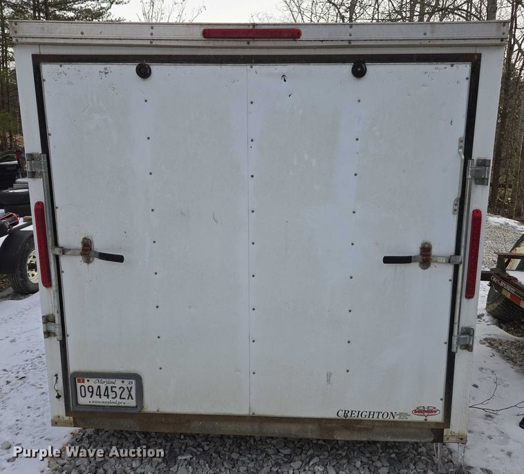 image for item DU2705 2014 Victory Trailers  enclosed cargo trailer