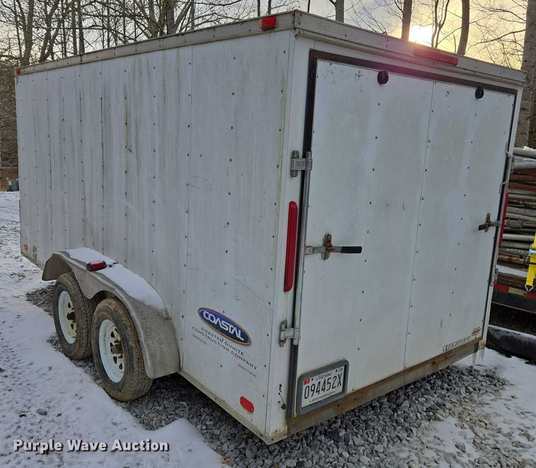 image for item DU2705 2014 Victory Trailers  enclosed cargo trailer