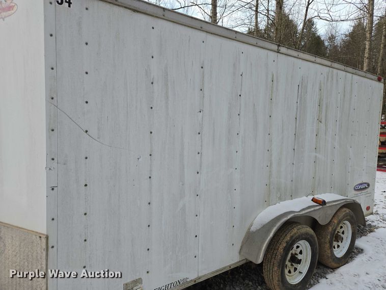 image for item DU2705 2014 Victory Trailers  enclosed cargo trailer