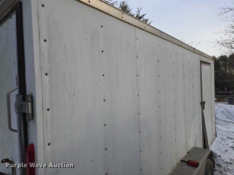 image for item DU2705 2014 Victory Trailers  enclosed cargo trailer