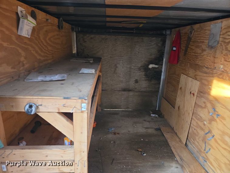 image for item DU2705 2014 Victory Trailers  enclosed cargo trailer