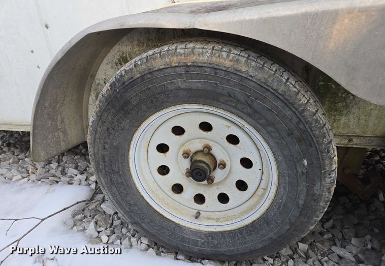 image for item DU2705 2014 Victory Trailers  enclosed cargo trailer