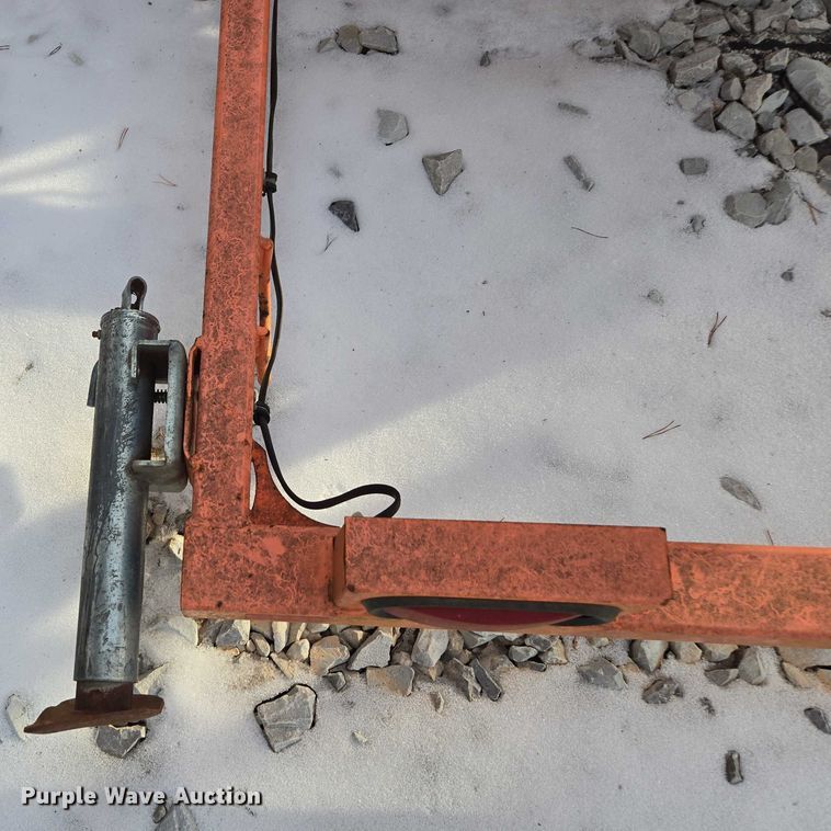 image for item DU2707 2014 Wanco message board trailer