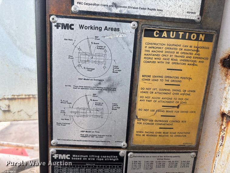 image for item DU6940 Link Belt HSP-25 crane