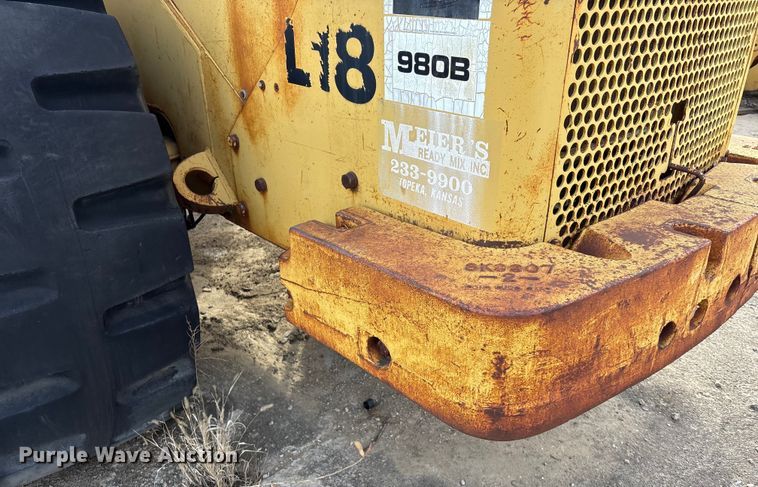 image for item DU6941 1977 Caterpillar 980B wheel loader