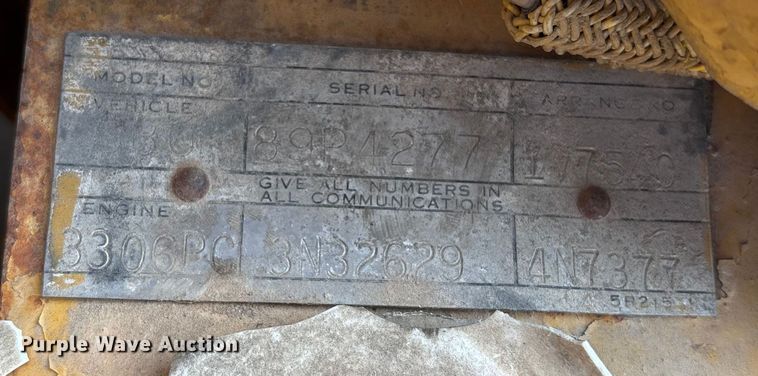 image for item DU6942 1975 Caterpillar 980B wheel loader