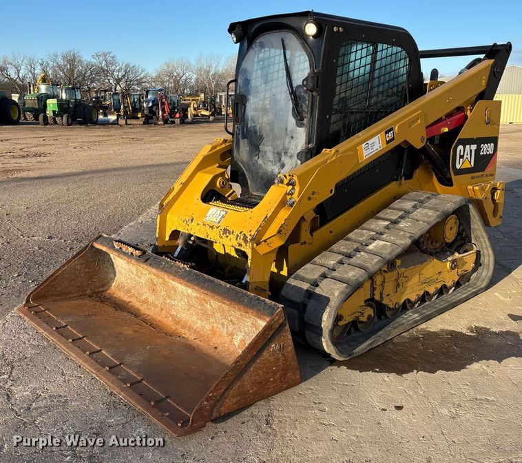 image for item DU6948 2019 Caterpillar 289D tracked skid steer loader