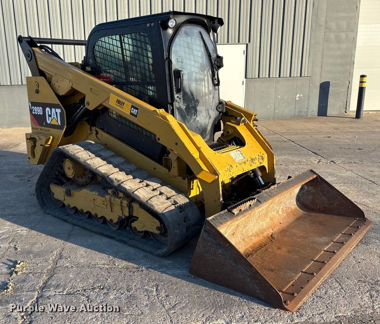 image for item DU6948 2019 Caterpillar 289D tracked skid steer loader