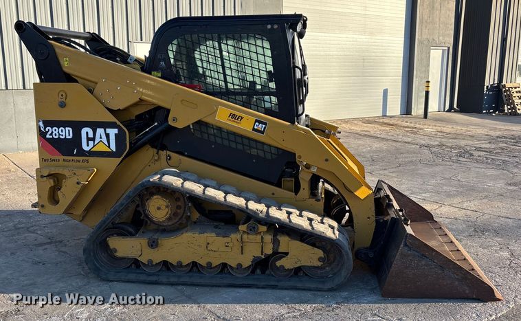 image for item DU6948 2019 Caterpillar 289D tracked skid steer loader