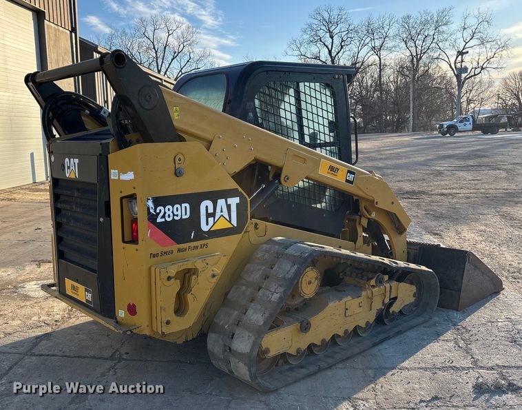 image for item DU6948 2019 Caterpillar 289D tracked skid steer loader