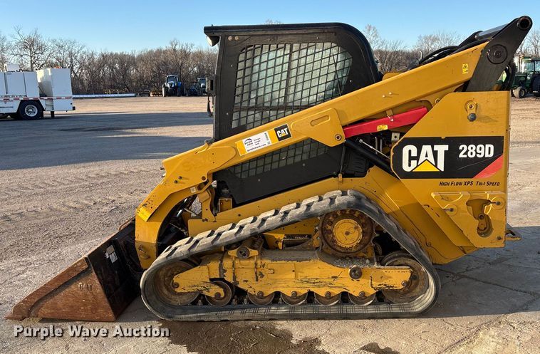 image for item DU6948 2019 Caterpillar 289D tracked skid steer loader