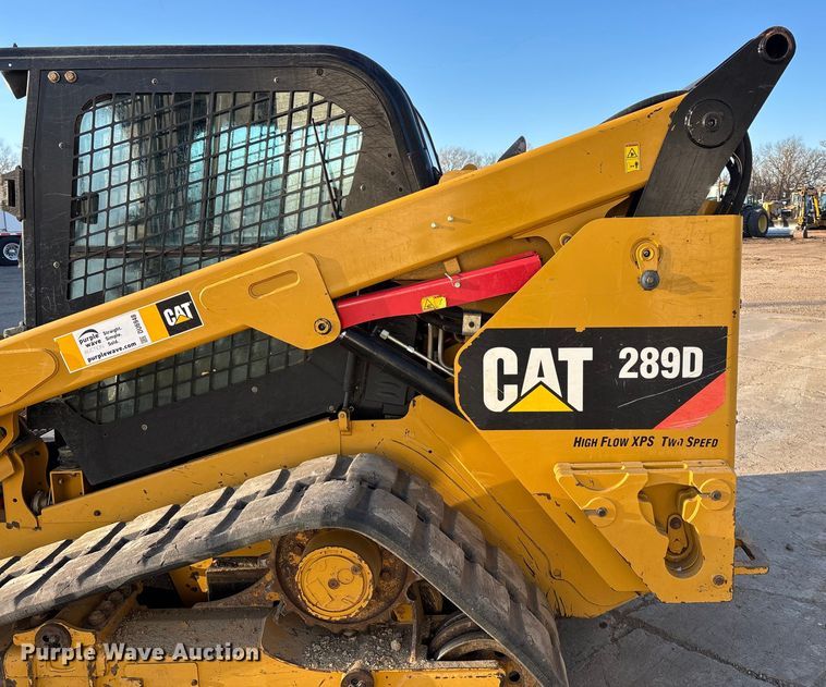 image for item DU6948 2019 Caterpillar 289D tracked skid steer loader