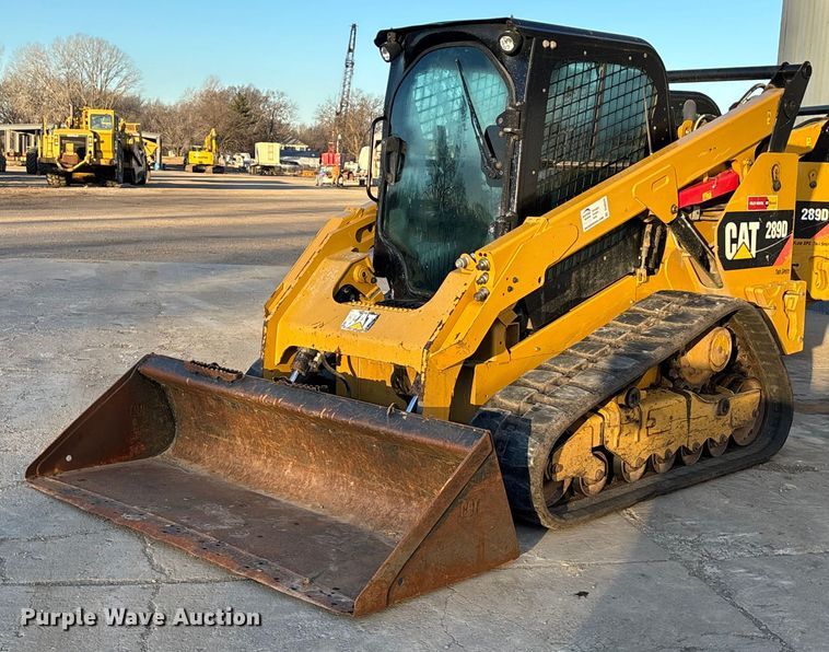 image for item DU6949 2019 Caterpillar 289D tracked skid steer loader