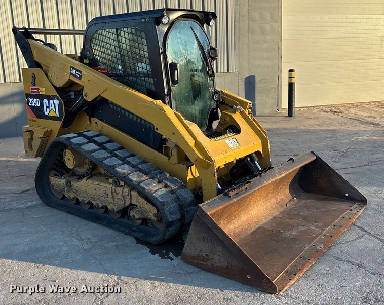 image for item DU6949 2019 Caterpillar 289D tracked skid steer loader