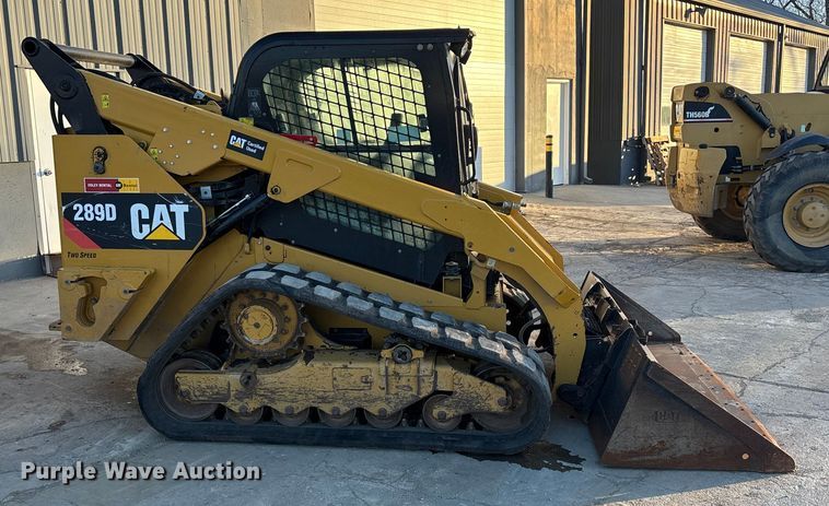 image for item DU6949 2019 Caterpillar 289D tracked skid steer loader