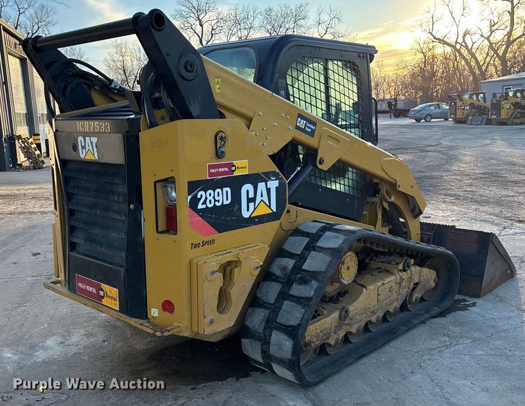 image for item DU6949 2019 Caterpillar 289D tracked skid steer loader