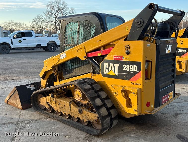 image for item DU6949 2019 Caterpillar 289D tracked skid steer loader