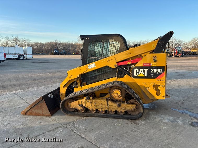 image for item DU6949 2019 Caterpillar 289D tracked skid steer loader