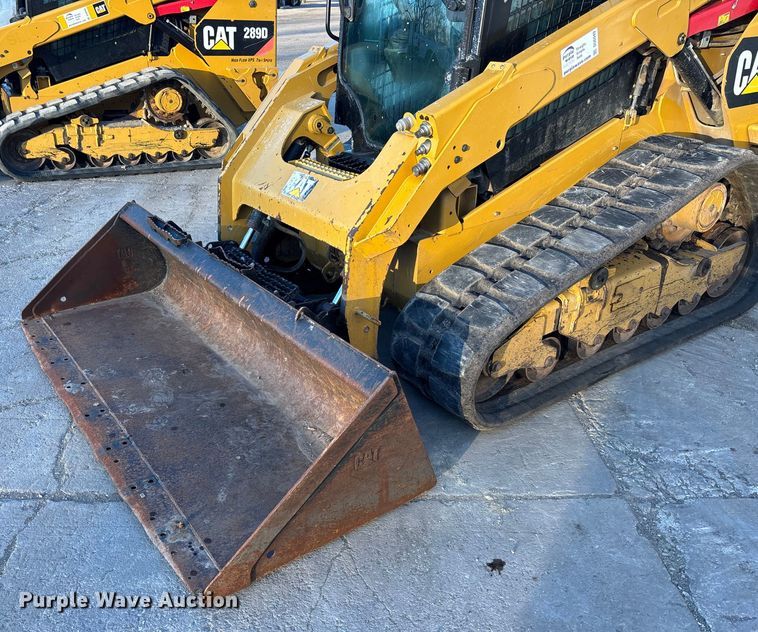 image for item DU6949 2019 Caterpillar 289D tracked skid steer loader