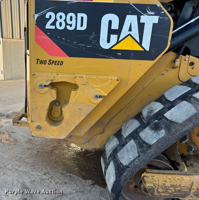 image for item DU6949 2019 Caterpillar 289D tracked skid steer loader