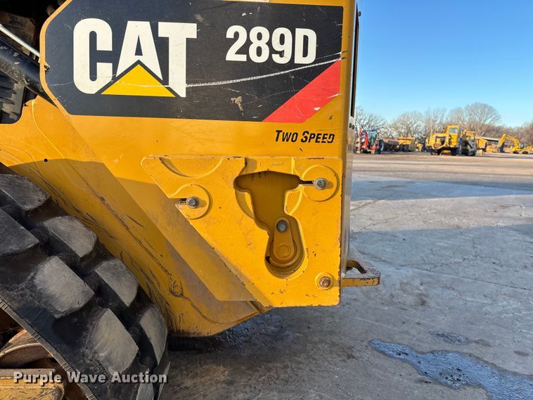 image for item DU6949 2019 Caterpillar 289D tracked skid steer loader