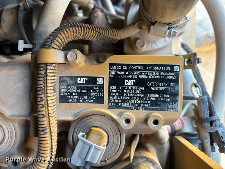 image for item DU6949 2019 Caterpillar 289D tracked skid steer loader