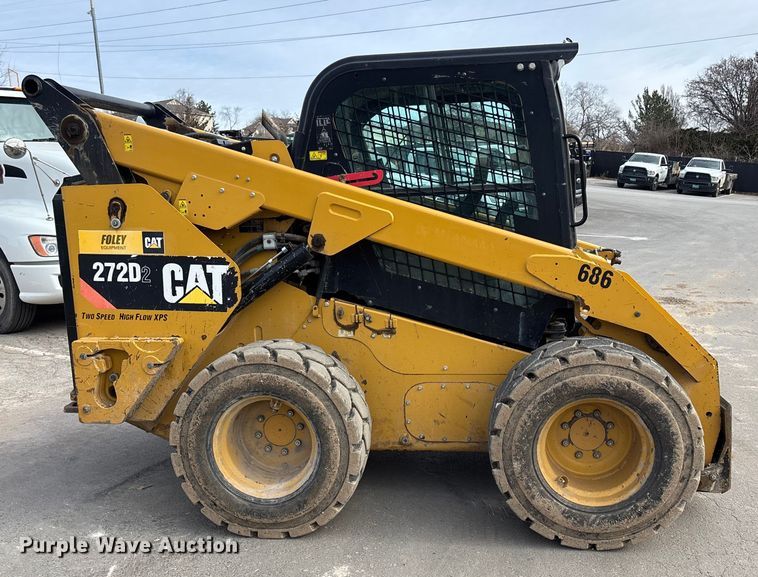 image for item DU6950 2016 Caterpillar 272D2 skid steer loader
