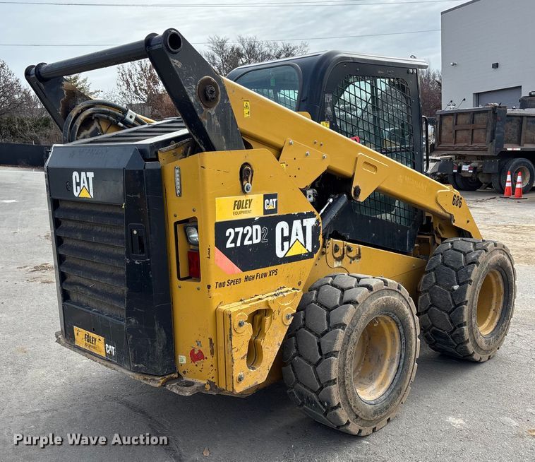 image for item DU6950 2016 Caterpillar 272D2 skid steer loader