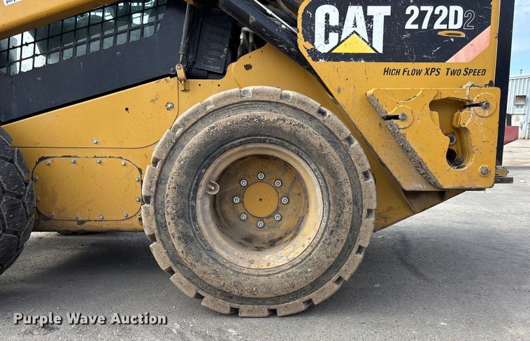 image for item DU6950 2016 Caterpillar 272D2 skid steer loader