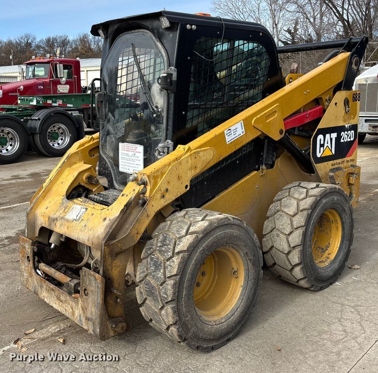 image for item DU6952 2015 Caterpillar 262D skid steer loader
