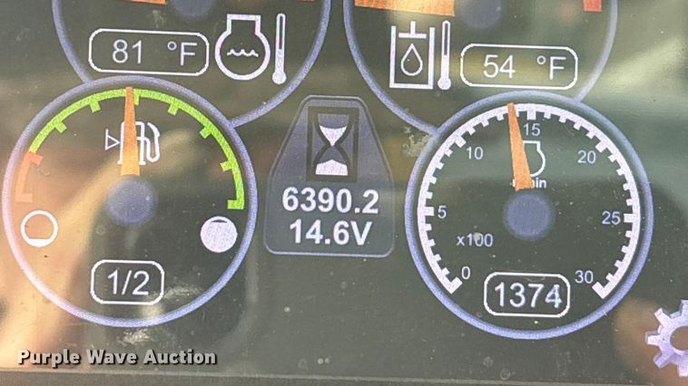 image for item DU6952 2015 Caterpillar 262D skid steer loader