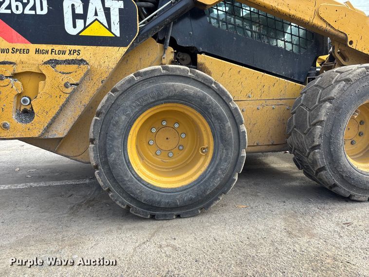 image for item DU6952 2015 Caterpillar 262D skid steer loader