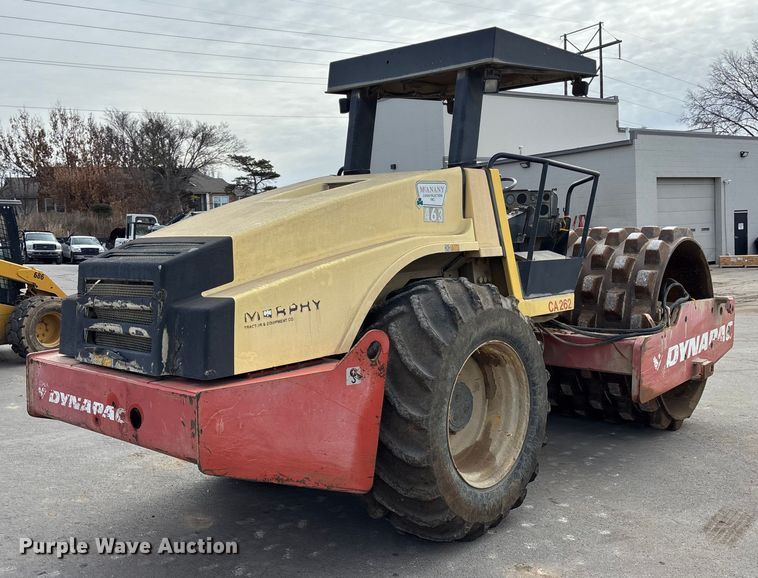image for item DU6955 Dynapac CA262 single drum vibratory roller