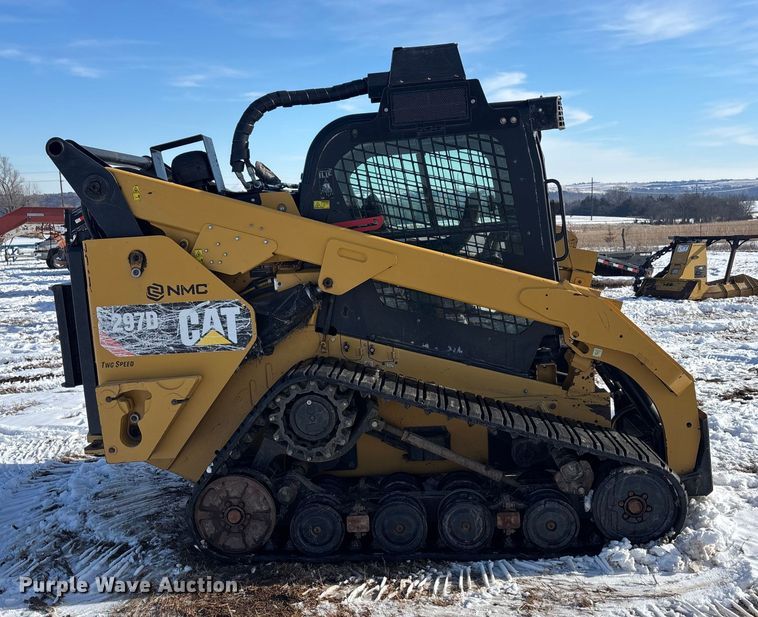 image for item DU6972 2016 Caterpillar 297D2XHP forage harvester