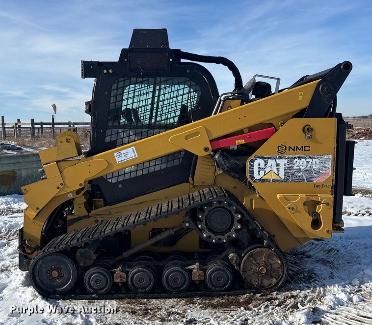 image for item DU6972 2016 Caterpillar 297D2XHP forage harvester