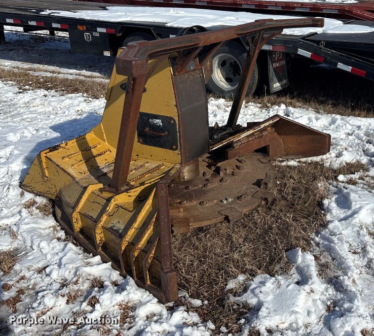 image for item DU6973 AFE SSECO skid steer brush mower