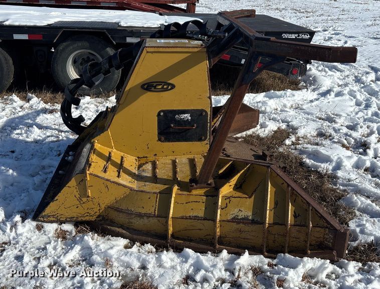 image for item DU6973 AFE SSECO skid steer brush mower