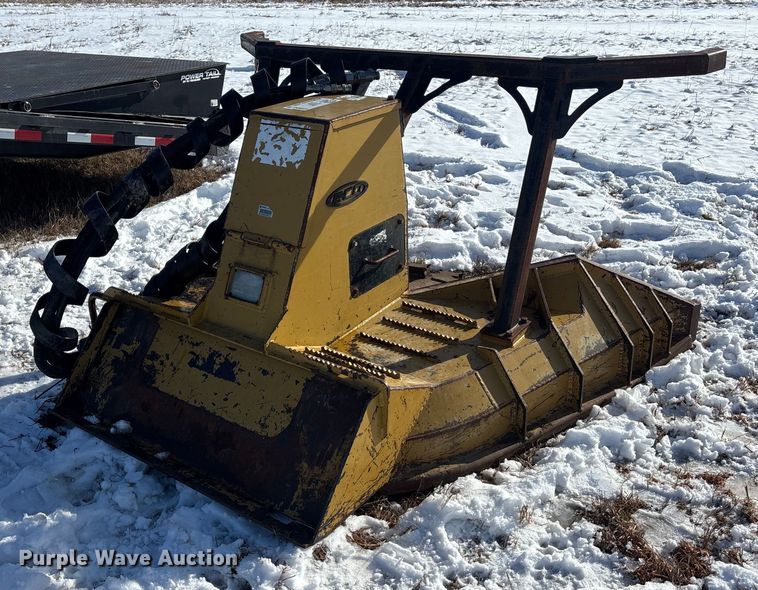 image for item DU6973 AFE SSECO skid steer brush mower