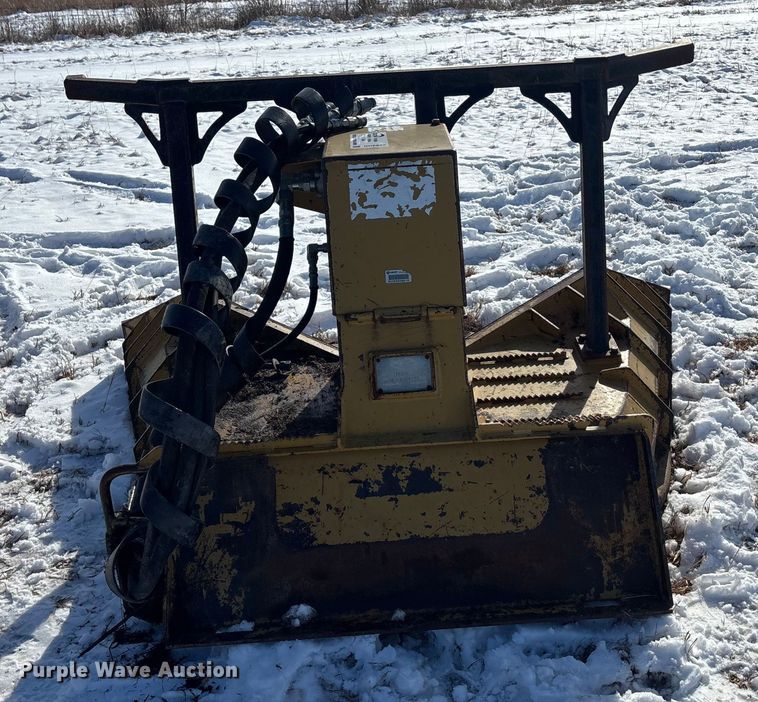 image for item DU6973 AFE SSECO skid steer brush mower