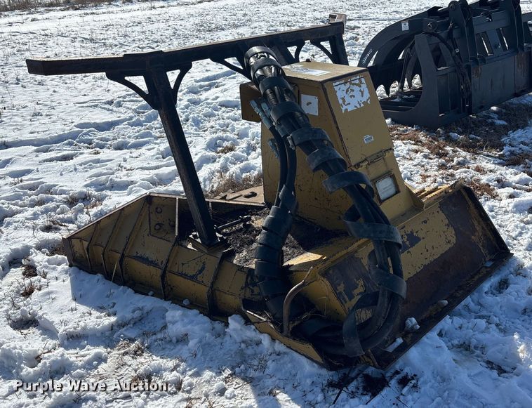 image for item DU6973 AFE SSECO skid steer brush mower