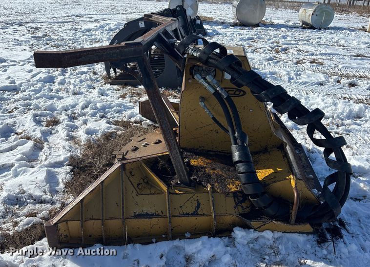 image for item DU6973 AFE SSECO skid steer brush mower