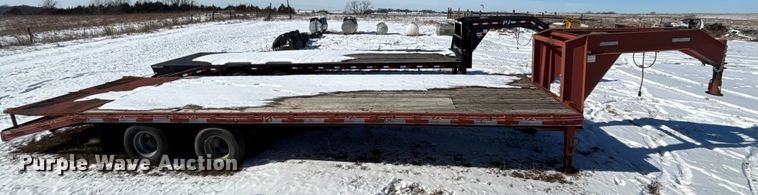 image for item DU6981 2006 May Trailer Gooseneck equipment trailer