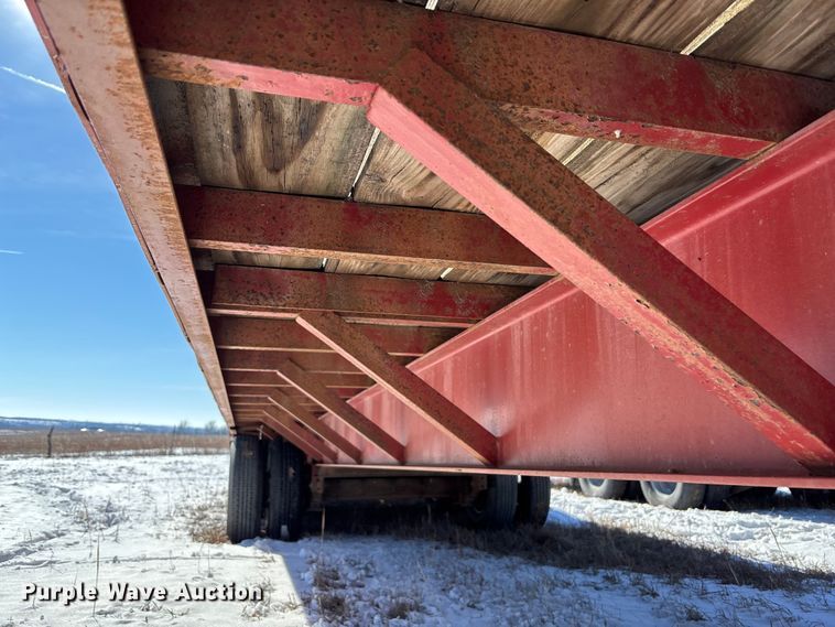 image for item DU6981 2006 May Trailer Gooseneck equipment trailer